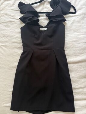 Amanda Uprichard Black Dress
